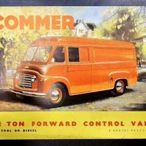 Commer 1 1/2 Ton Forward Control Van Brochure
