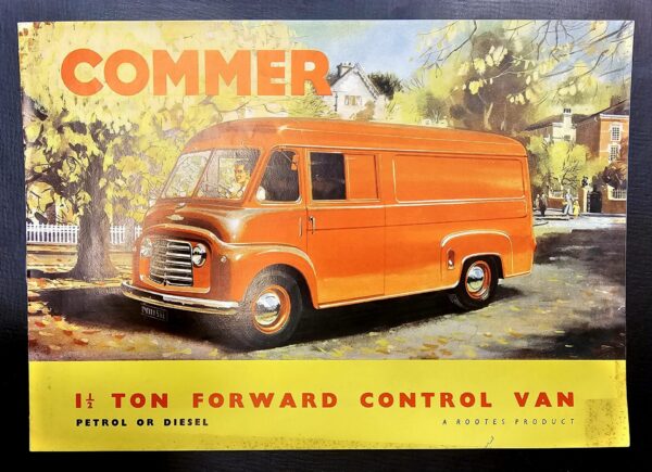 Commer 1 1/2 Ton Forward Control Van Brochure