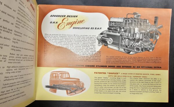 Commer 'Superpoise' 5 ton Tipper Brochure - Image 3