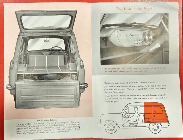 Ford Spacewagons Squire Escort Brochure - Image 2