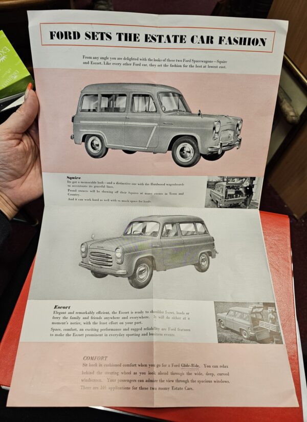 Ford Spacewagons Squire Escort Brochure - Image 3