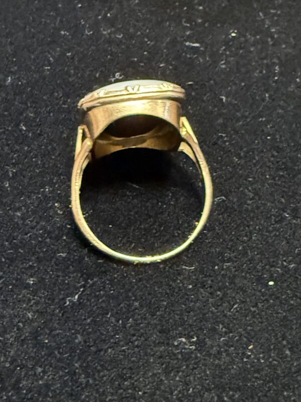 Victorian Scottish Montrose agate ring - Image 6