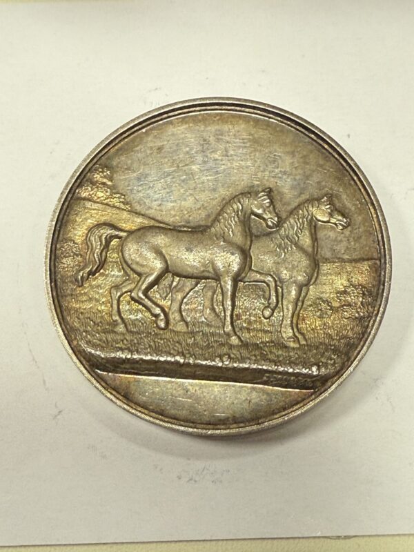 Buchlyvie and Gartmore agricultural association silver jubilee medal for best foal