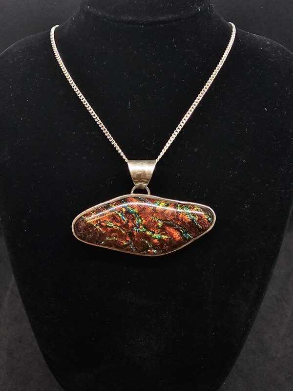 Ammolite Pendant 925 Silver