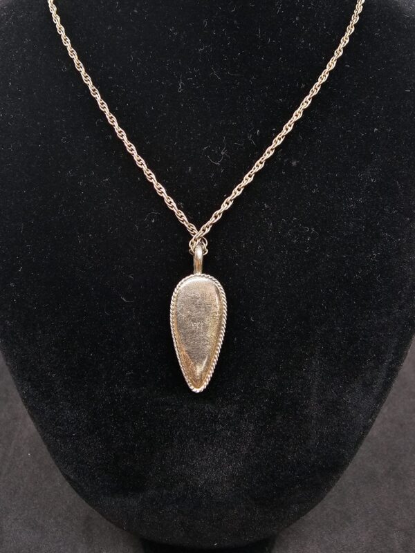 Amber Teardrop Pendant - Image 2