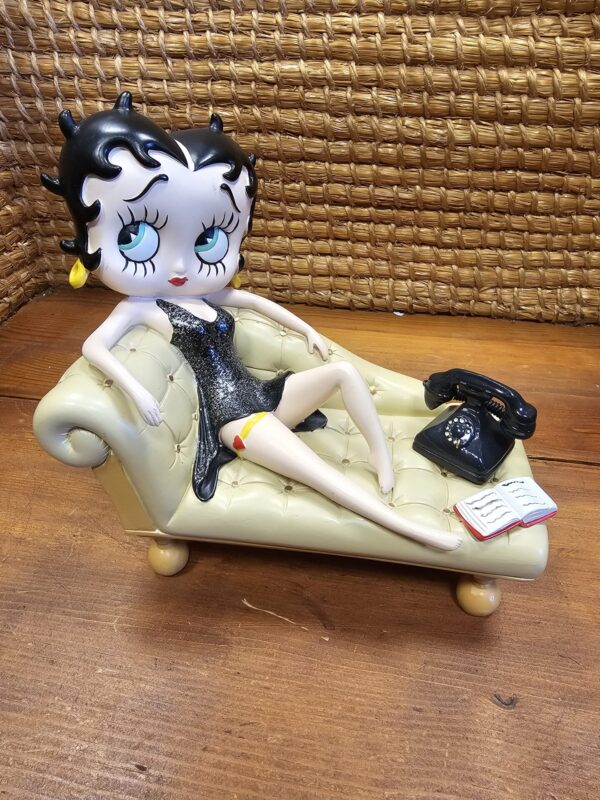 Betty Boop on Chaise Lounge