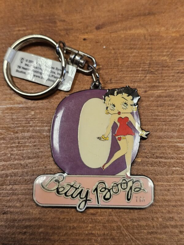 Betty Boop O key ring