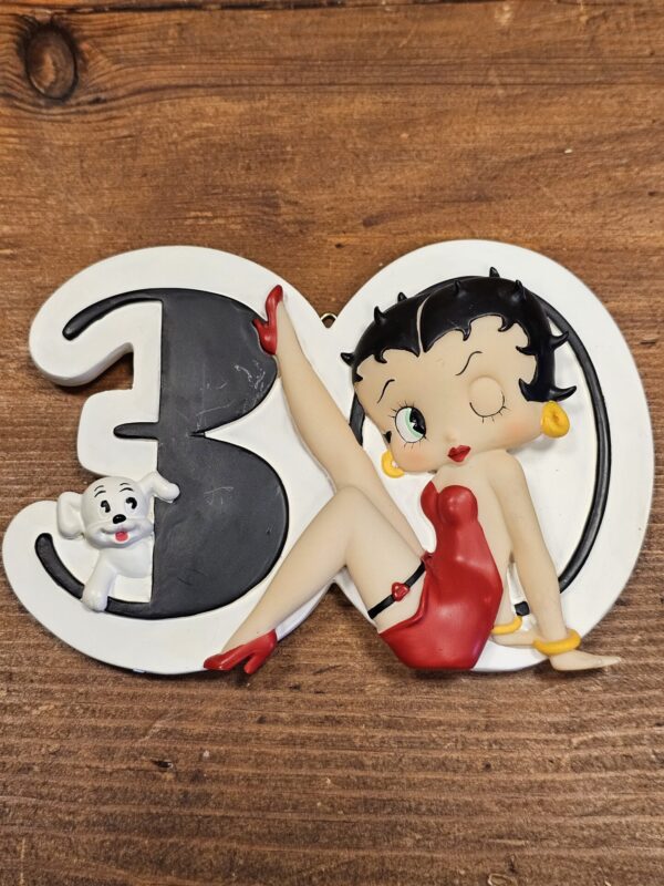 Betty Boop 30 plaque
