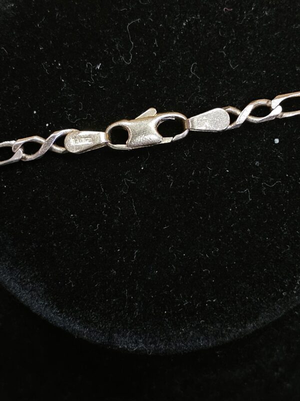 9ct Gold Oval & Figure Of 8 Link Necklace - Image 2