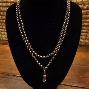 9ct Longuard / Muff Chain Necklace,