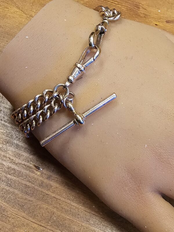 Antique Albert Watchchain converted Bracelet