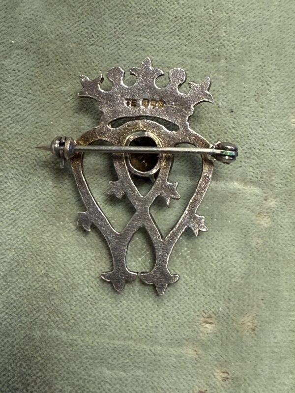 Sterling silver Edinburgh luckenbooth brooch - Image 2