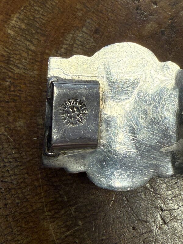 Mexican silver and amethyst bracelet - Image 7