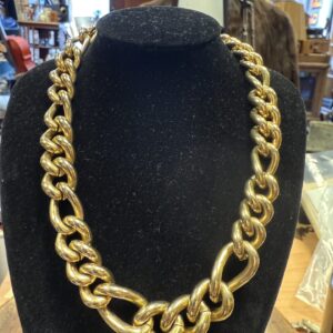Christian Dior gold tone chocker