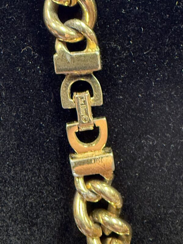 Christian Dior gold tone chocker - Image 3