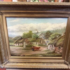 19th century j farmer Anderson oil on canvas