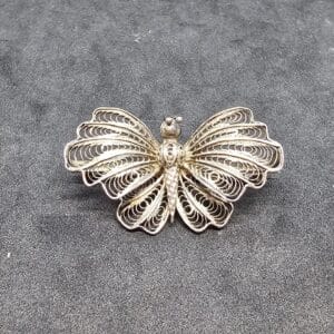 Butterfly filigree Brooch