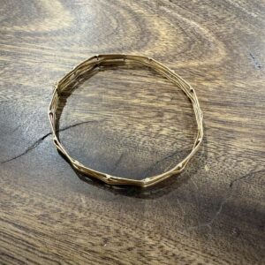 Vintage 9ct gold ladies bangle