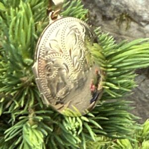 Vintage large 9ct gold locket