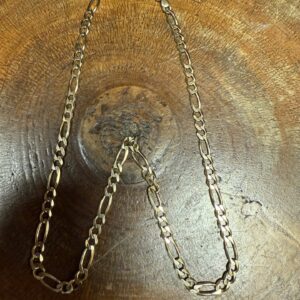 18 inch 9ct gold figaro link chain