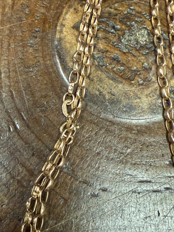 9ct gold chain and millennium ingot - Image 5