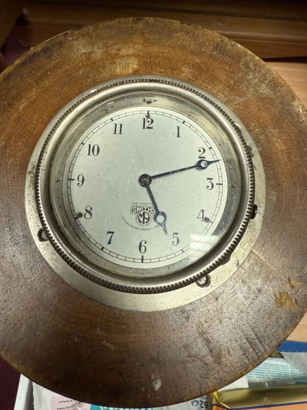 Vintage smiths 8 day car clock