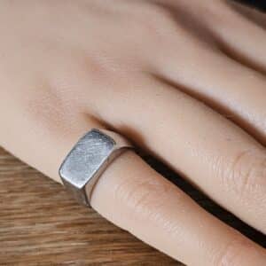 Silver Signet Ring