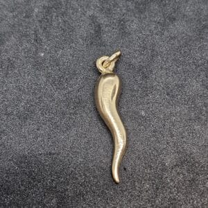 Gold Horn of Plenty Pendant