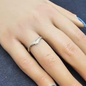 9ct Gold Wishbone Ring