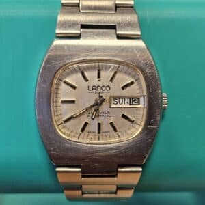 Vintage Lanco Day/Date Automatic Watch