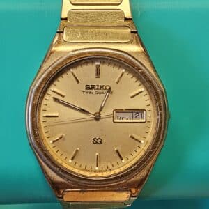 Vintage Seiko Twin Quartz Watch