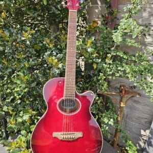 Aria Elecord semi-acoustic guitar