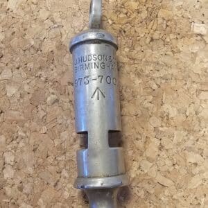 Vintage J. Hudson & Co. Birmingham Military Whistle
