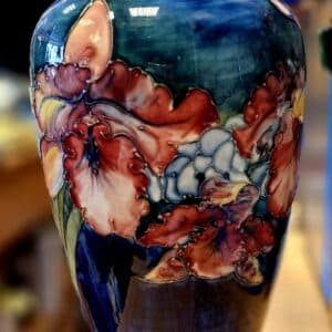 Moorcroft Orchid Pattern Vase 26cm/10"