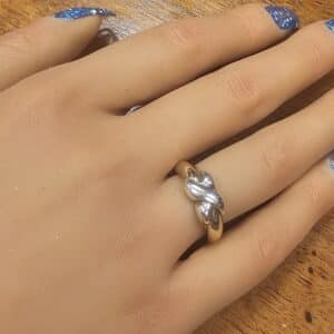 9ct Classic Gold Knot Statement Ring