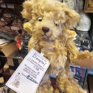 Artist Mohair Bear "Dempsey" by Crafty Bears (Shirley Latimer) – Limited Edition 5/25
