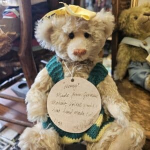 Artist Mohair Bear "Honey" by J K Medhurst – German Mohair & Velvet Paws – Limited Edition 1/50
